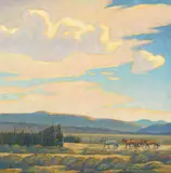 Howard Post, Coming Back to Water, 2015, oil on canvas