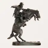 Frederic Remington, The Broncho Buster, bronze, no. 125