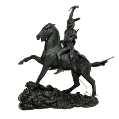Frederic Remington, The Scalp (ca. 1905), bronze, no. 23