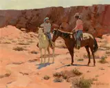 James Reynolds, The Old One, oil on canvas