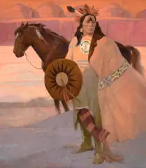 Kenneth Riley, Winter Solstice, 1997, oil on canvas