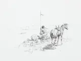 Charles Marion Russell, An Indian Lookout