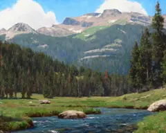 Tucker Smith, Clear Creek, 2009, oil on canvas