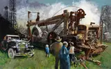 Oleg Stavrowsky, Rest in Peace, oil on canvas