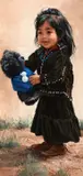 Ray Swanson, A New Baby Bear, 1990, oil on canvas laid on board