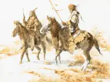 Howard Terpning, Blackfoot in Winter