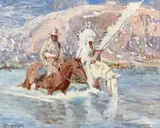 Carl Oscar Borg, The Awakening of Spring, oil on canvas