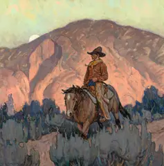 Slow Poke by Eric Bowman, oil on canvas, sold Jul 2025