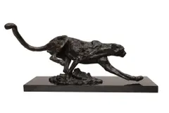 Cutting Corners by Kenneth R. Bunn, 2009, bronze, sold Jul 2025