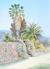 George Elbert Burr, Buenaventura, 1907, watercolor on paper