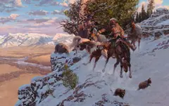 Gary Carter, Orphans, 1986, oil on board