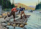 Philip Russell Goodwin, A Call to Action, oil on canvas