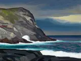 Rockwell Kent, Blackhead, Monhegan Island, Maine, oil on board