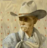 J E Knauf, T. Wolff, 1995, oil on board