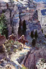 D. Edward Kucera, Switchback, 2020, oil on canvas