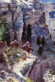 D. Edward Kucera, Switchback, 2020, oil on canvas