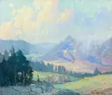 Paul Lauritz, The Coming Storm, oil on canvas