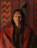 Bert Geer Phillips, Kerni Tudi Erha, oil on canvas
