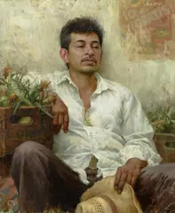 Scott Tallman Powers, Faith in the Shadow of Doubt, 2009, oil on canvas