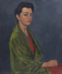 Robin Darwin, French Mistress, oil on canvas