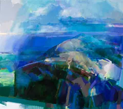 David Prentice, Violet Ridgeway, oil on canvas