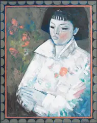 Endre Roder, Oriental Girl, oil