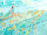 Phillip Hogben, The Swimming Pool, oil