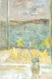 Michael J Strang, View Over Salcombe, oil
