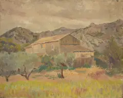 A Farm, Provence by Henry Lamb, oil on canvas, sold Sep 2026