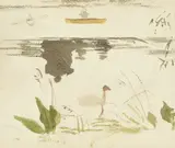 Mary Potter, The Mere, watercolour