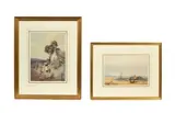 George Wolfe, Ferryside, South Wales, watercolour