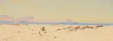 Augustus Osborne Lamplough, The Desert, watercolour