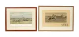 "Snaffles" Charles Johnson Payne, The Worst View in Europe, lithograph in colours