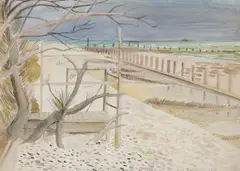 Frederick George Austin, Coastal Landscape, watercolour