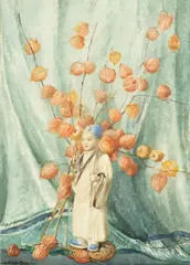 Arthur Rigden Read, The Little Mandarin, watercolour