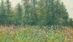Charles Neal, Mid Morning, July, oil on canvas