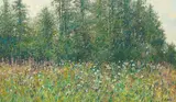 Charles Neal, Mid Morning, July, oil on canvas