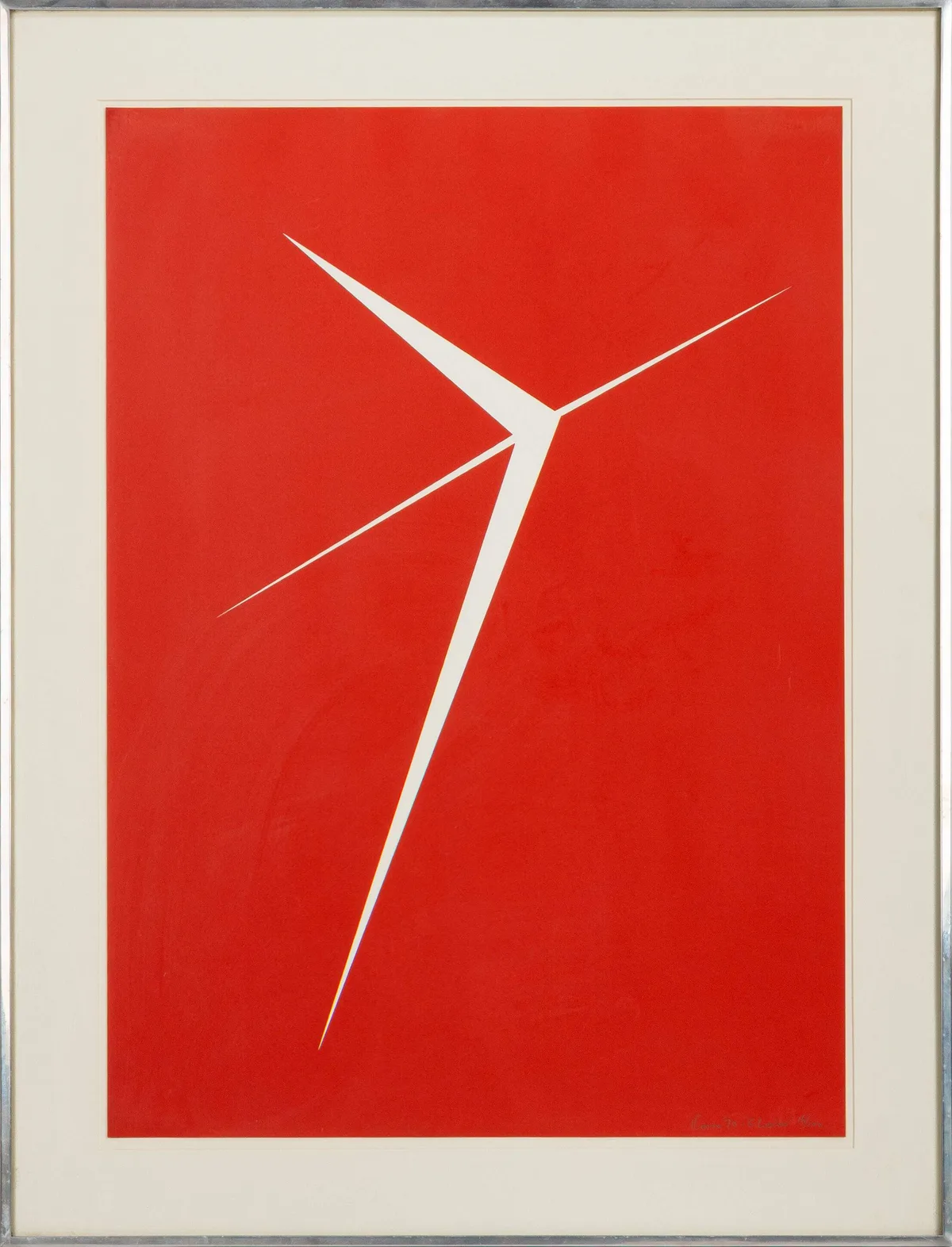 Kosso Eloul, Elusive, 1970, Serigraph