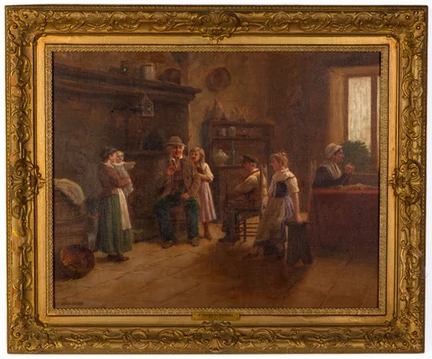 George Sheridan Knowles, Painting, Oil on canvas