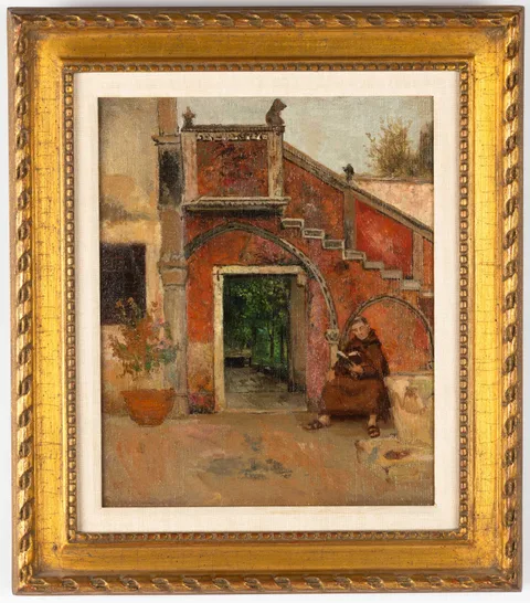 Claire Shuttleworth, S. Domenico '41, Oil on board