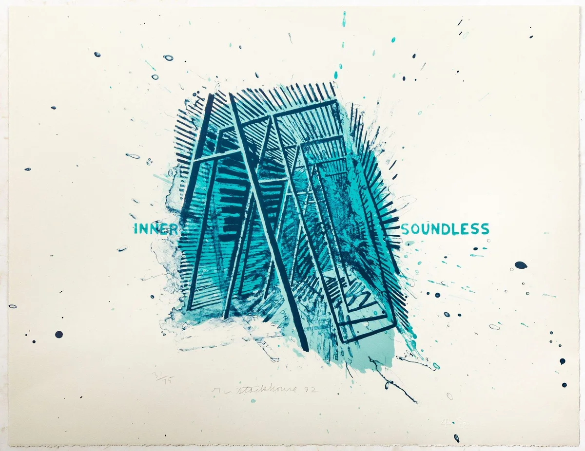 Inner Soundless by Robert Stackhouse, Lithograph in colors, sold Jun 2021
