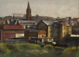 Antonio Pietro Martino, Manayunk, Pennsylvania, 1950-1960, Pastel on Bader Adamson Paper