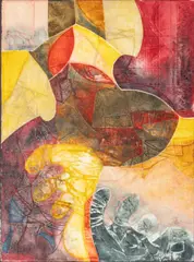 Gérard Fitremann, Balthazar, circa 1980, Embossed Color Etching and Aquatint on Wove Paper