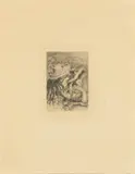Pierre-Auguste Renoir, Untitled, circa 1921, Etching on Laid Paper