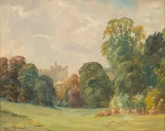 Maurice Codner, Hatfiel, Oil on Board