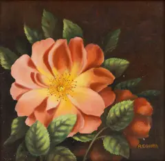 Regina Engelhardt, Rose, Acrylic on Canvas
