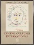 Pablo Picasso, Centre Cultural International, Offset Lithographic Poster