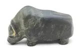 Ada Eyetoaq, Muskox, circa 1981, Soapstone Sculpture