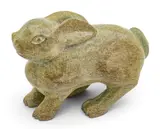 Pitsiula Michael, Rabbit, circa 2000, Serpentine Sculpture