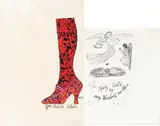 Andy Warhol, Holy Cats by Andy Warhols Mother; Gee, Merrie Shoes, Photolithographs on Paper